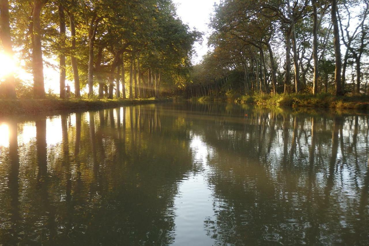 La Bonne Planque - Maison Eclusiere De La Domergue Canal Du Midi Mas-Saintes-Puelles Exterior photo