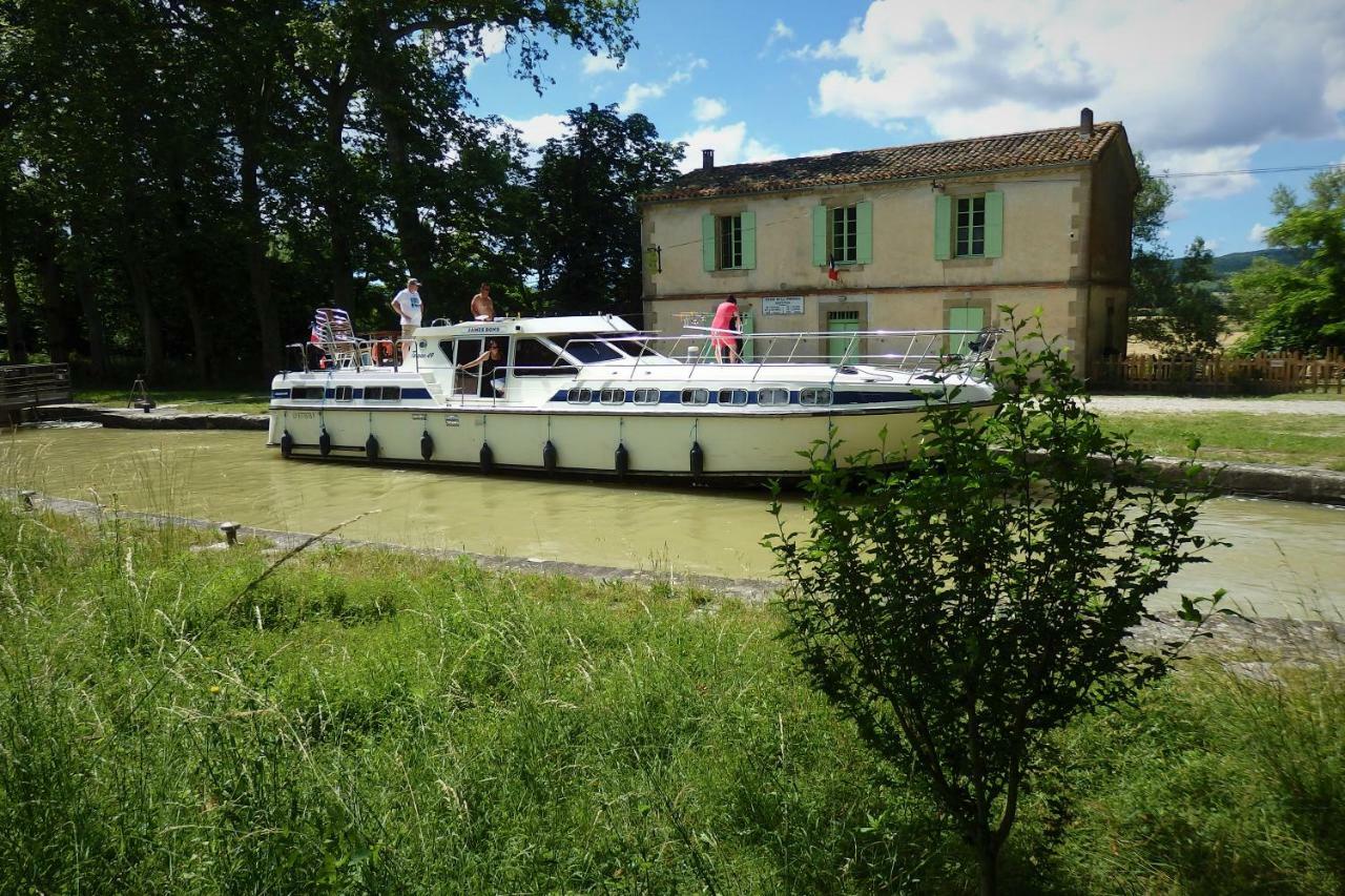 La Bonne Planque - Maison Eclusiere De La Domergue Canal Du Midi Mas-Saintes-Puelles Exterior photo